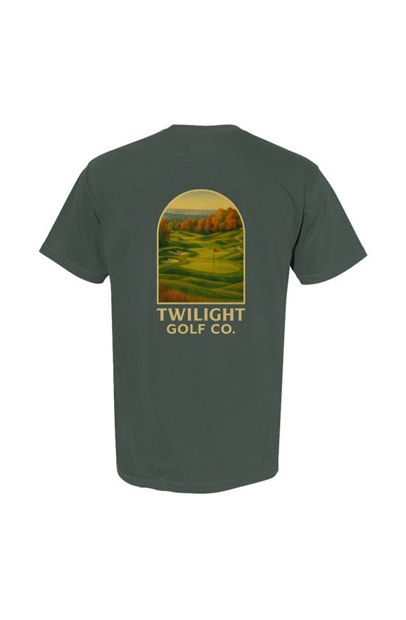 Fall Golf Tee - Green