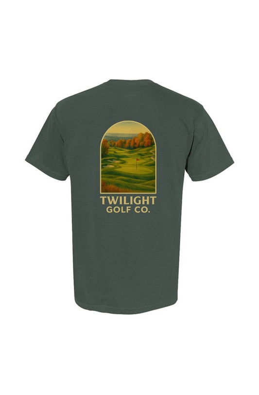 Fall Golf Tee - Green