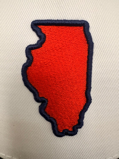 The Orange & Blue State Line Two Tone - Navy/White