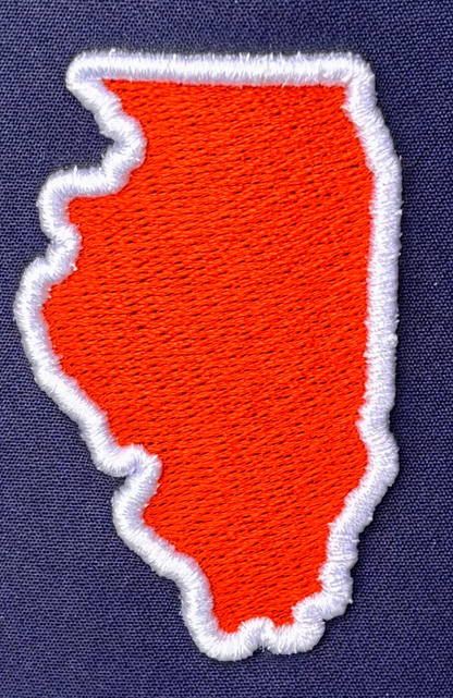 The Orange & Blue State Line Hat - Navy