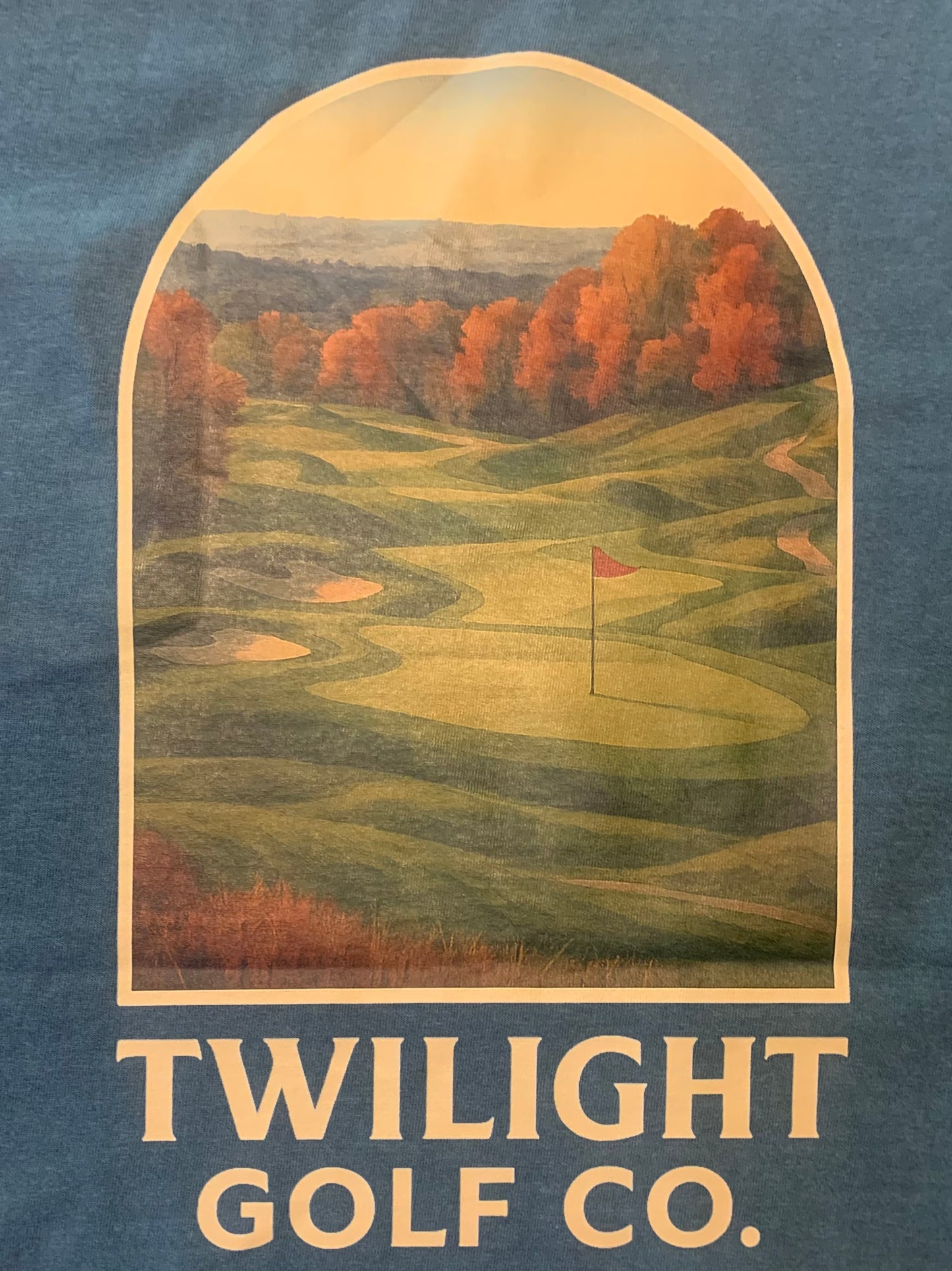 Fall Golf Tee - Green