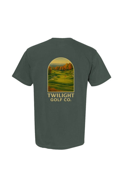 Fall Golf Tee - Green