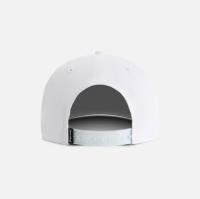 The Orange & Blue State Line Hat - White