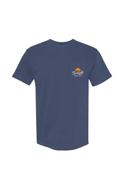 The Twilight Golf Tee - Navy