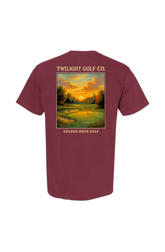 The Twilight Pocket Tee - Red